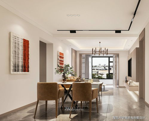 昂品國際設(shè)計劉念 首鋼貴州之光130平米公寓室內(nèi)裝修設(shè)計作品賞析